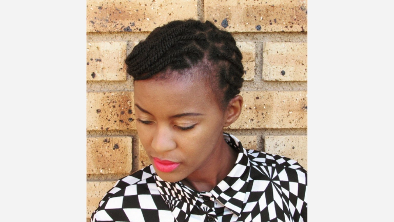 Scalp-Hugging Updo