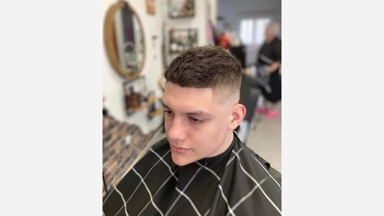 Drop Fade French Crop