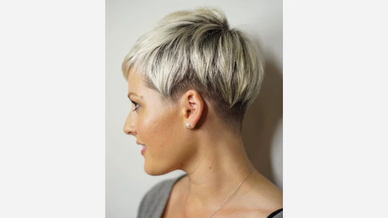 Two Tone Undercut Pixie