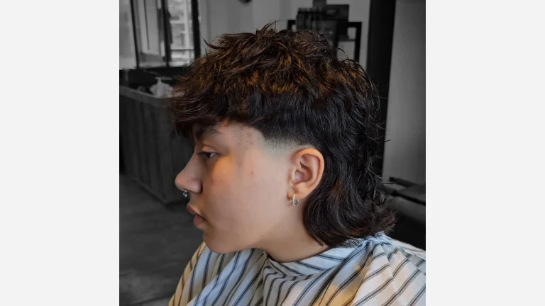 Long Hair with Low Taper Fade