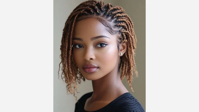 Bob with Curly Tips