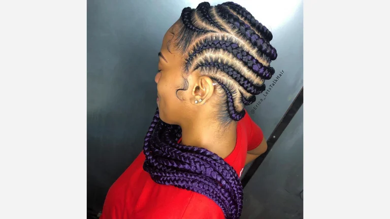 Purple Passion Chunky Braids