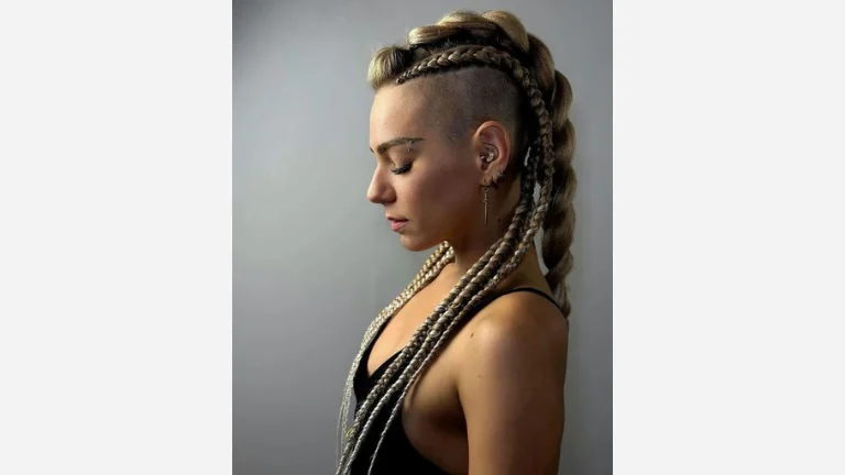Undercut with Long Braided Top