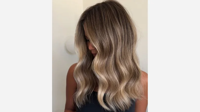Dishwater Blonde Melted Balayage