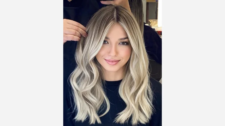 Smokey Blonde Partial Balayage