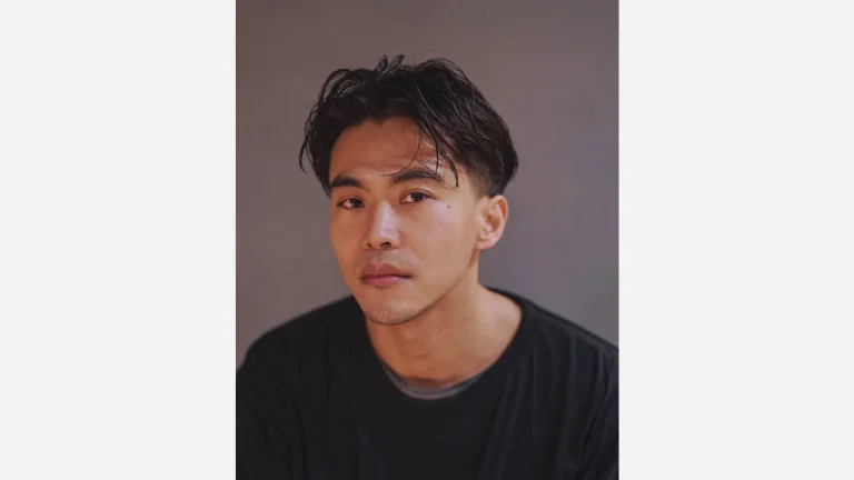 Low Taper Fade with Middle Part