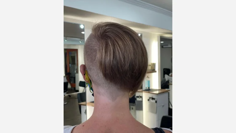 Half-Shaved Hairstyle