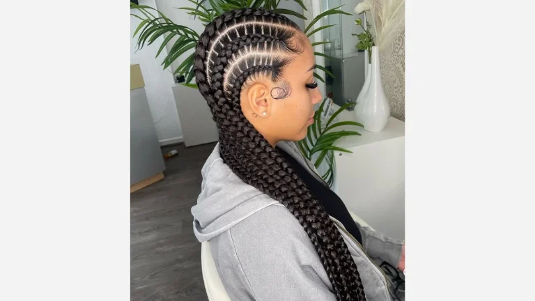 Thick Wheel Pattern Braids