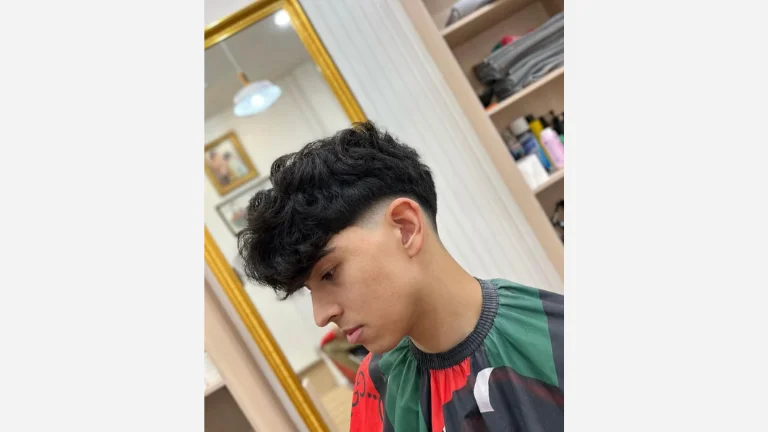Low Taper Fade with Fringe