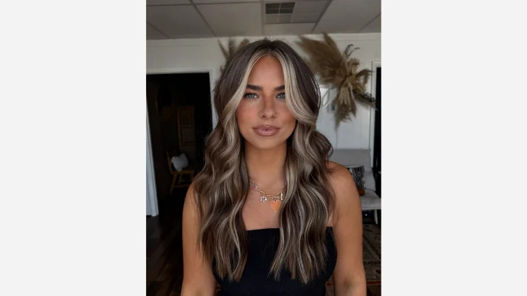 Icy Blonde Highlights