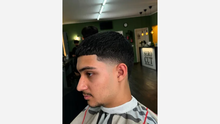 Taper Cut Short Hair