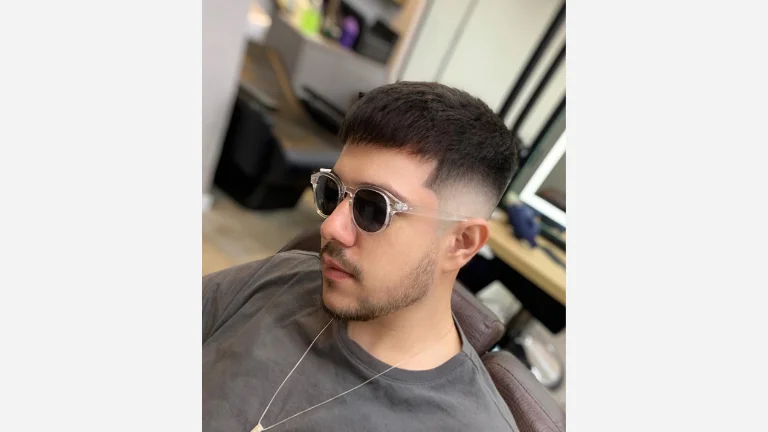 Short Style with Hard Edge Fringe