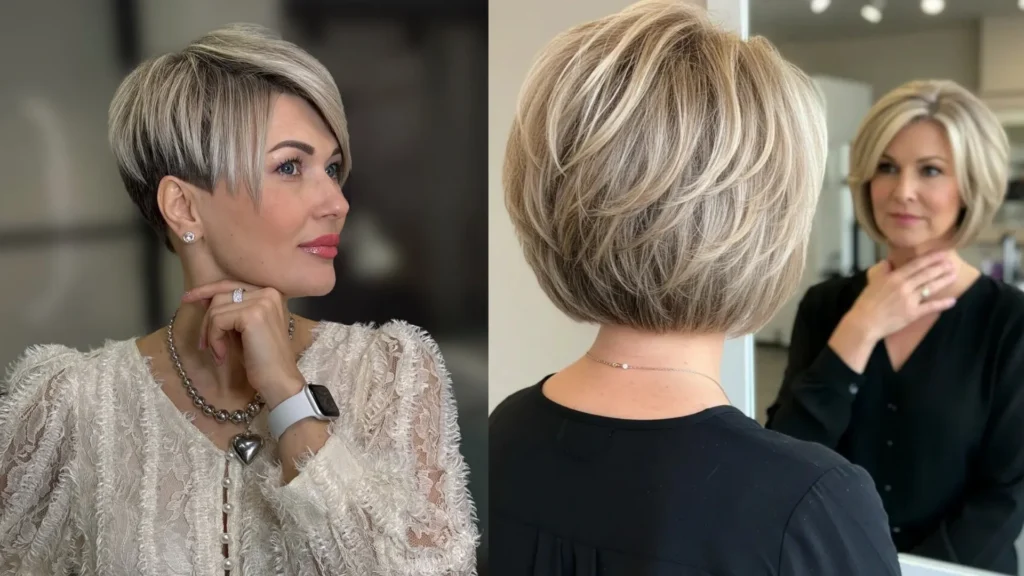Short Hairstyles for Women Over 60
