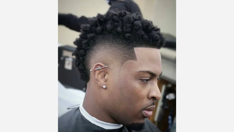 Burst Fade Black Men