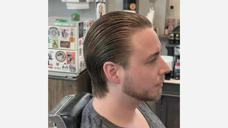 20 Trendy Slick Back Haircuts for Men 11 Long Slick Back