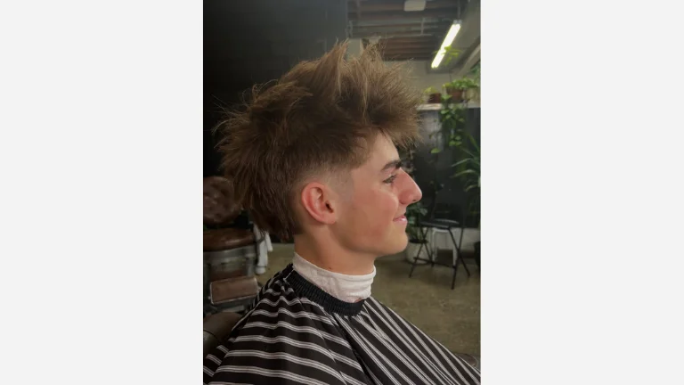 Burst Fade Long Hair