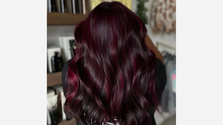 30 Beautiful Burgundy Hair Color Shades 15 Plum burgundy Hairstyle