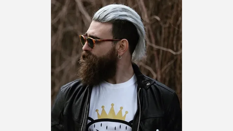 20 Trendy Slick Back Haircuts for Men 18 Hipster Slick Back with Long Bleached Top