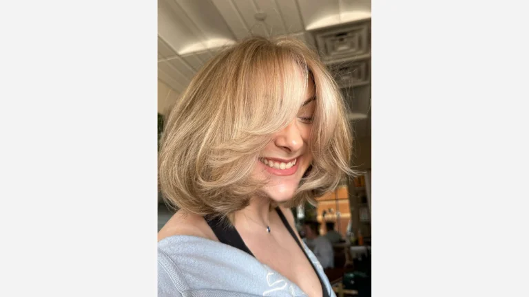 Blowout Bob with Highlights