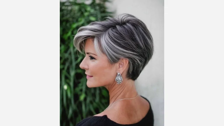Long Pixie with Crown Volume