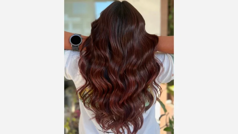 30 Beautiful Burgundy Hair Color Shades 24 Mahogany Balayage