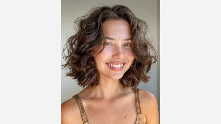 Middle-Part Bob