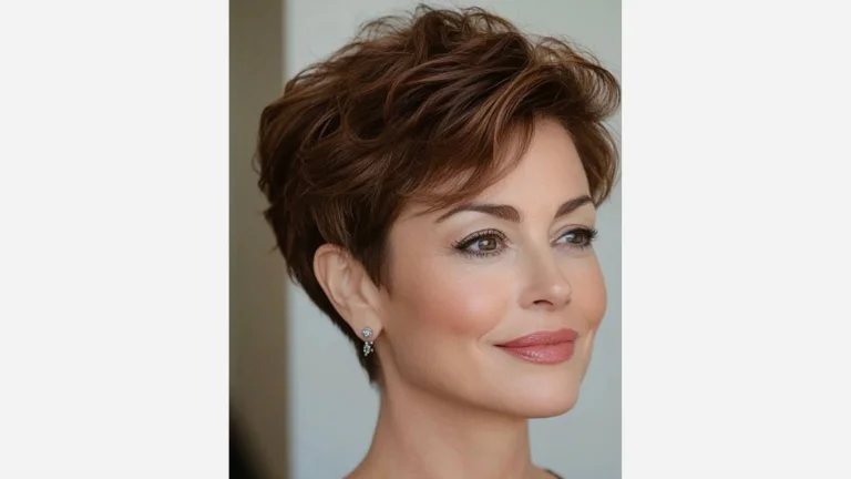 Short Side-Swept Pixie