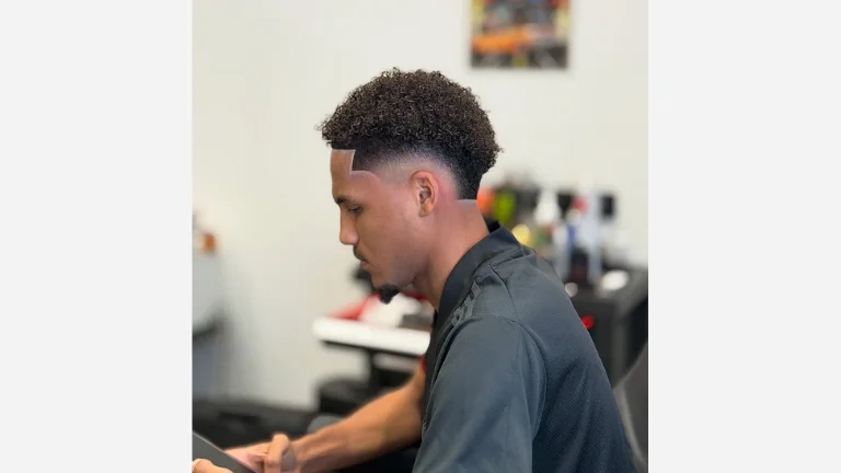 Burst Fade Afro