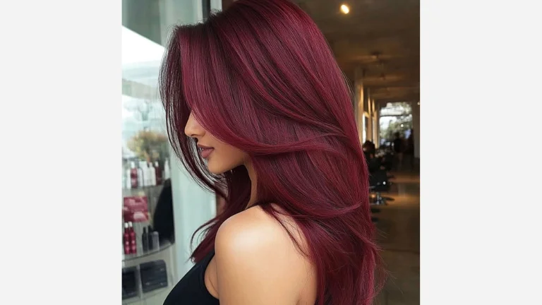 30 Beautiful Burgundy Hair Color Shades 3 Bright Burgundy