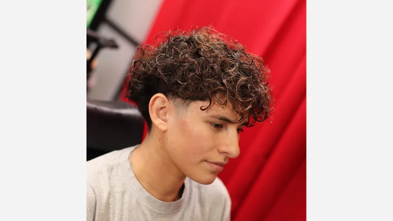 Blowout Low Taper Fade Curly Hair
