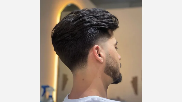 20 Trendy Slick Back Haircuts for Men 3 Slick Back Low Taper