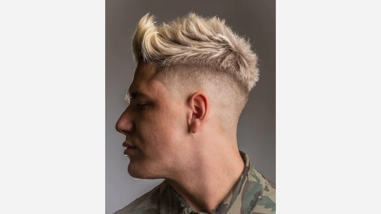 35 Stylish Faux Hawk Haircuts for Men 34 Shaved Sides Hawk