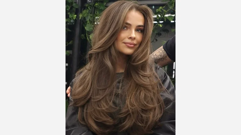Long Layers Haircut with Flippy Ends