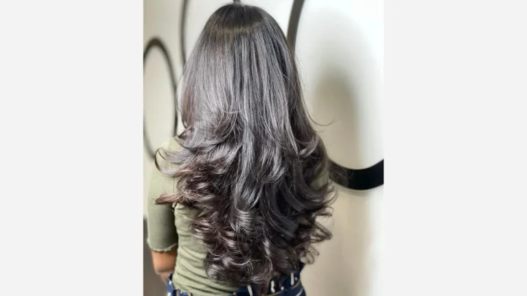 Waist-Length Locks with Textured Layers