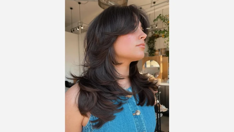 30 Chic Fringe Haircuts for a Fresh, Modern Vibe 10 Feathered Cut With Parted Fringe