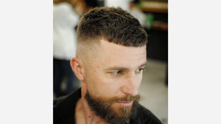 30 Best Caesar Haircut Ideas for Men 10 Caesar Cut Rounded Hairline