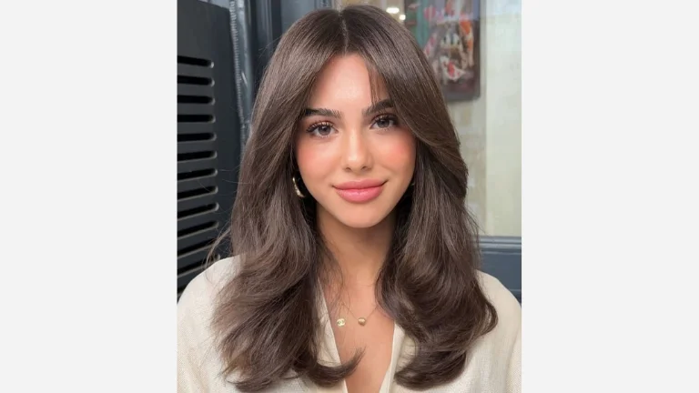 30 Chic Fringe Haircuts for a Fresh, Modern Vibe 11 Layered Cut with Framing Bangs