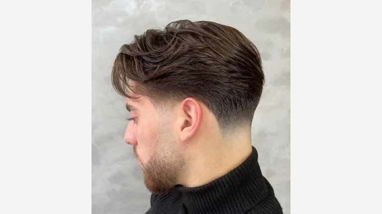 20 Best Temp Fade Hairstyles That Are Trending Now 11 Long Top with Short Faded Sides