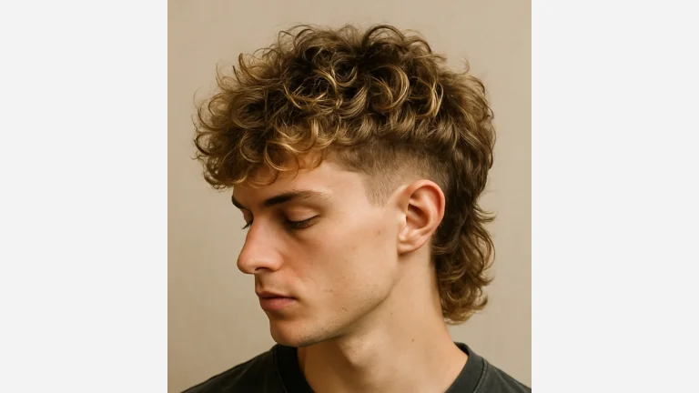 35 Modern Mullet Haircuts for Men 12 Mullet with Waves