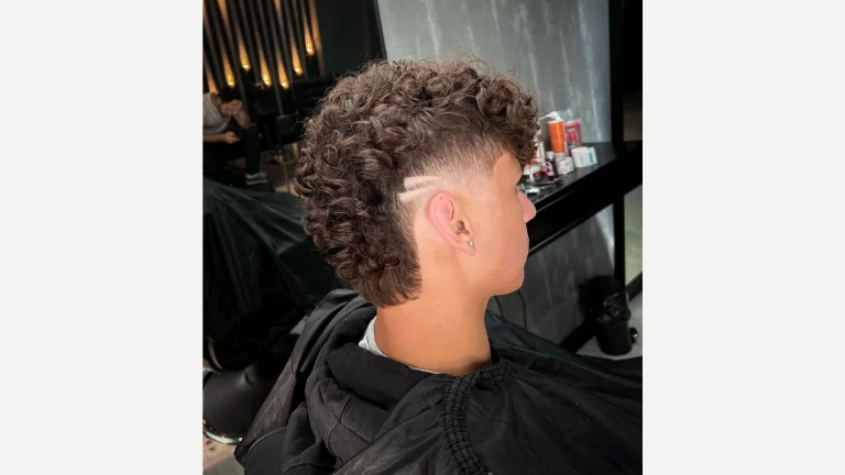40 Stylish Taper Fade Curly Hair Ideas for Men 13 Burst Fade with Details
