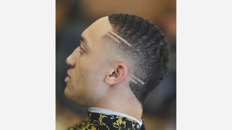 20 Best Temp Fade Hairstyles That Are Trending Now 2 360 Waves With Carved Designs