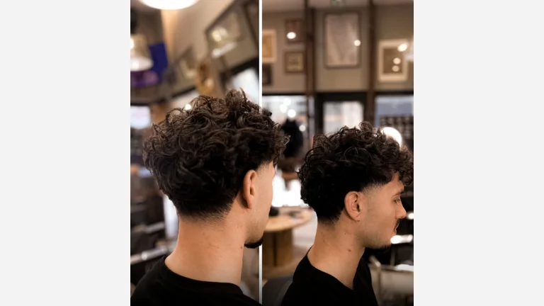 40 Stylish Taper Fade Curly Hair Ideas for Men 22 Low Taper and Curly Top