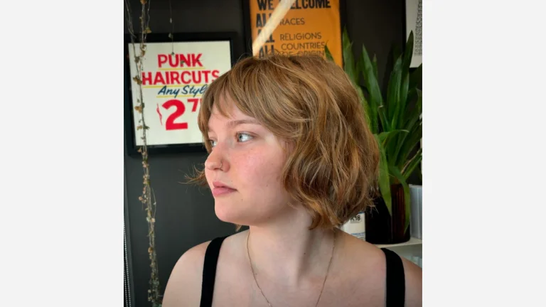 35 Stunning Curly Bob Hairstyles You’ll Love 25 Bob with Bangs