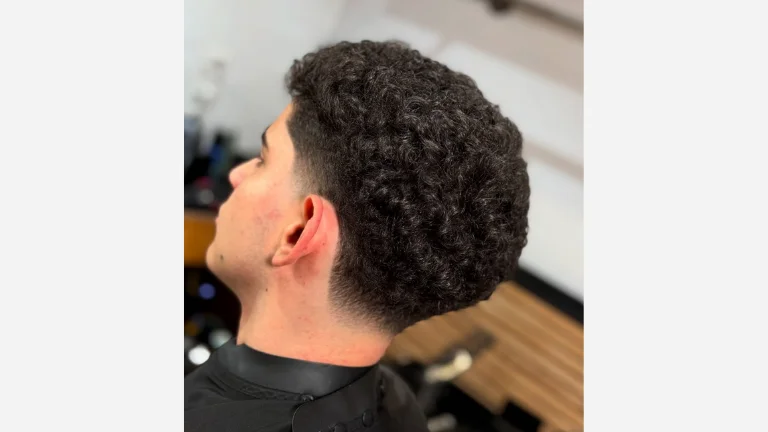 40 Stylish Taper Fade Curly Hair Ideas for Men 26 Low Taper Curly Hair