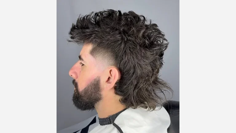 35 Modern Mullet Haircuts for Men 26 Mullet with Fluff