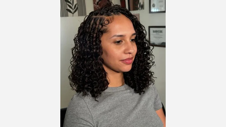 35 Stunning Curly Bob Hairstyles You’ll Love 29 Braided Bob