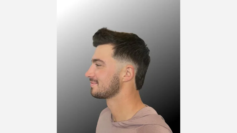 35 Modern Mullet Haircuts for Men 3 Burst Fade Mullet