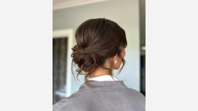 30 Elegant Prom Hairstyles for a Glamorous Look 3 Low Messy Bun