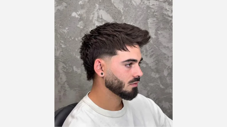 35 Modern Mullet Haircuts for Men 33 Modern Mullet with Beard