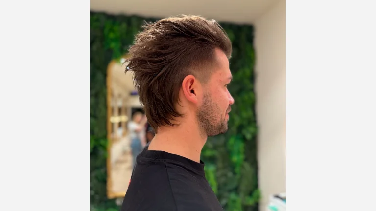 35 Modern Mullet Haircuts for Men 35 The Spiky Mullet